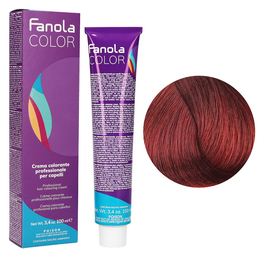 FANOLA 6.6 farba do włosów 100ml 