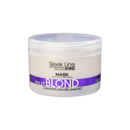 STAPIZ SLEEK LINE Maska VIOLET BLOND 250ml