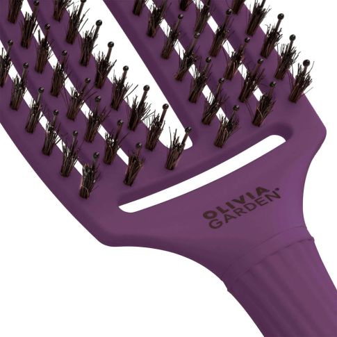 Olivia Garden Finger Brush Deep Purple Szczotka Do Włosów 