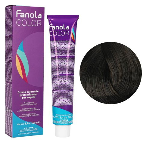 Fanola 4.00 Farba Do Włosów 100 ml 