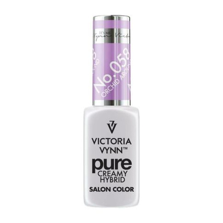 VICTORIA VYNN 058 Pure Creamy Hybrid Orchid Around kremowy Lakier hybrydowy 8ml 