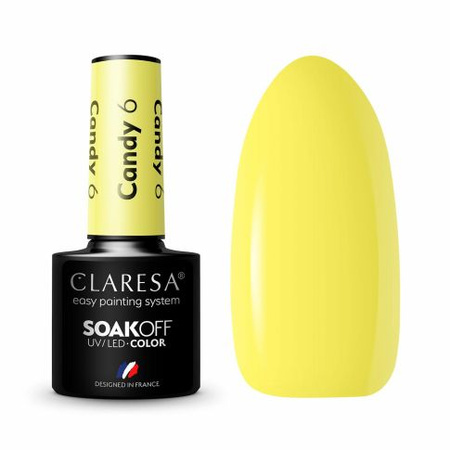 Claresa Lakier Hybrydowy Candy 6 5g 
