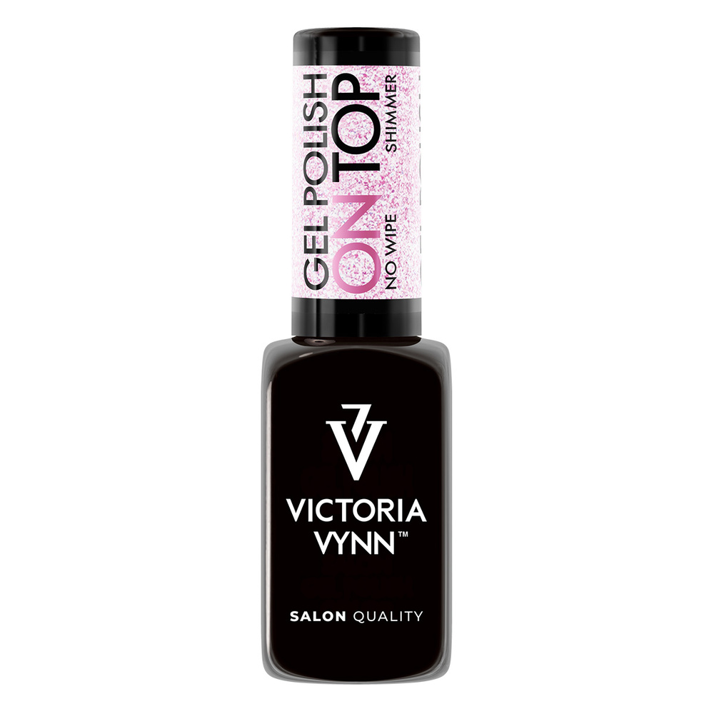 Victoria Vynn Gel Polish On Top Hybrydowy z Drobinkami 8 ml
