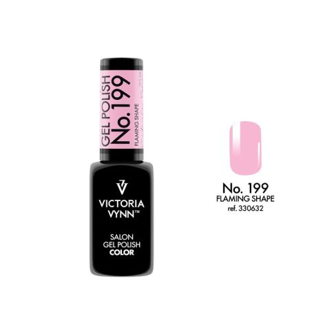 VICTORIA VYNN 199 Gel Polish Color Flaming Shape Lakier hybrydowy 8ml 