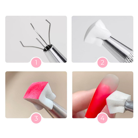 Clavier Zestaw do Stylizacji Ombre Nailsology Blendie Bestie Set