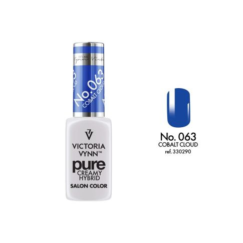 VICTORIA VYNN 063 Pure Creamy Hybrid Cobalt Cloud kremowy Lakier hybrydowy 8ml 