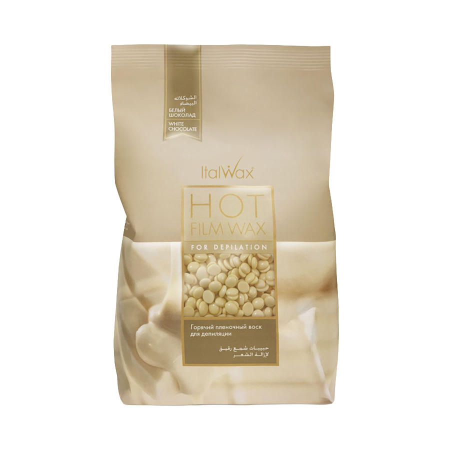 ItalWax Hot Film Wax Wosk Twardy White Chocolate 1000g