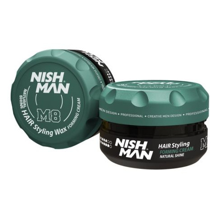 Nishman M8 Natural Shine Forming Cream Pomada Do Włosów 100 ml 