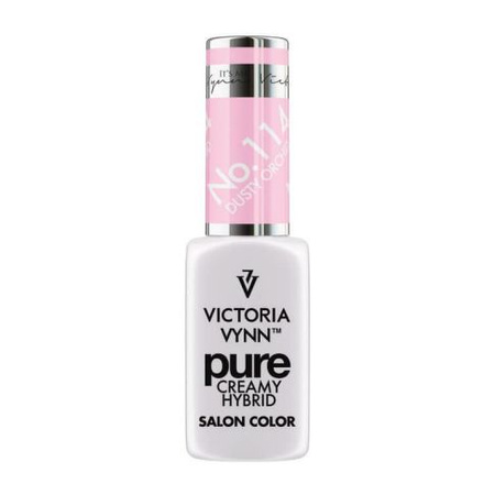 VICTORIA VYNN 114 Pure Creamy Hybrid Dusty Orchid kremowy Lakier hybrydowy 8ml 