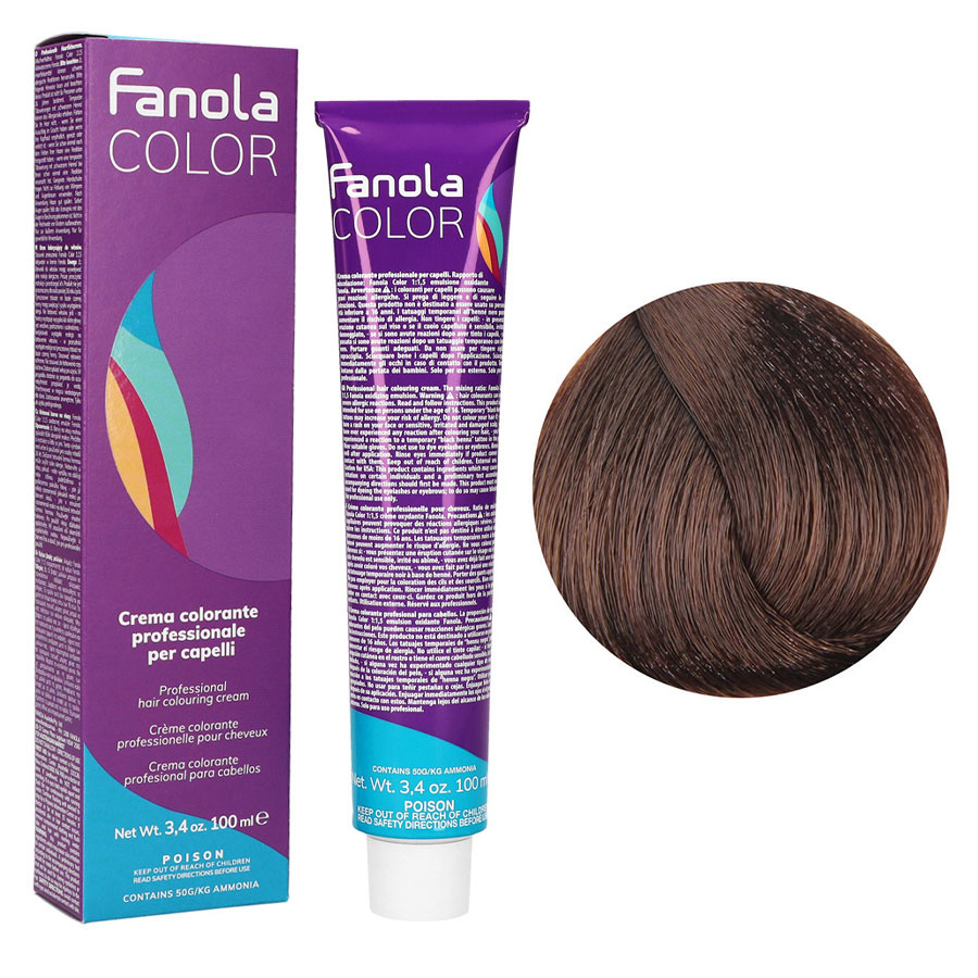 FANOLA 6.03 farba do włosów 100ml 