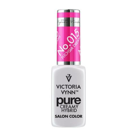 VICTORIA VYNN 015 Pure Creamy Hybrid Fuchsia Dreams kremowy Lakier hybrydowy 8ml 