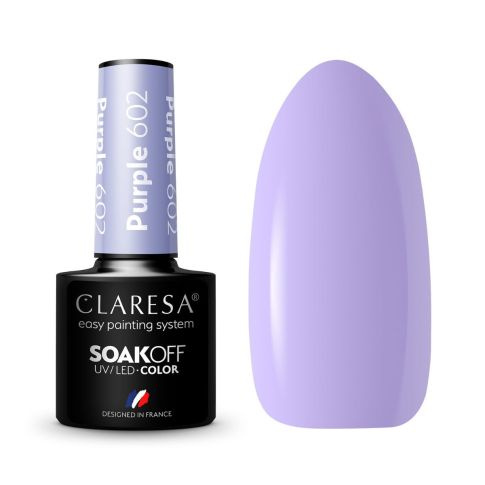 Claresa Lakier Hybrydowy Purple 602 5g