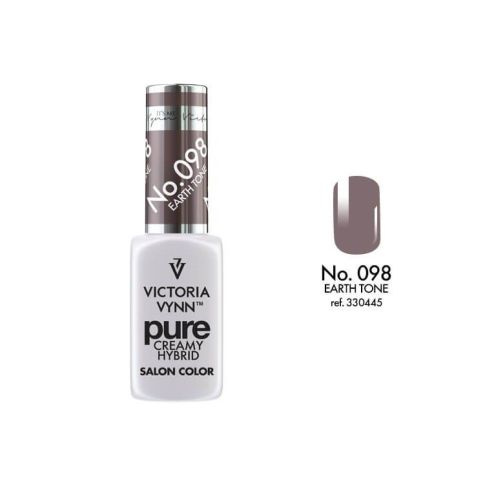 VICTORIA VYNN 098 Pure Creamy Hybrid Earth Tone kremowy Lakier hybrydowy 8ml