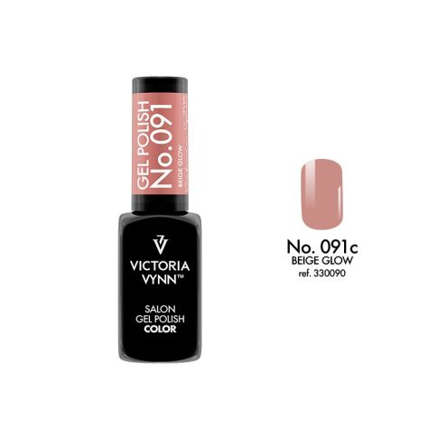 VICTORIA VYNN 091c Gel Polish Color Beige Glow Lakier hybrydowy 8ml 