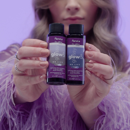 Fanola Glow & Glossy 8.0 Farba Półtrwała 60 ml