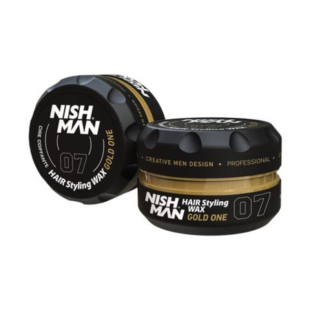 Nishman Hair Styling Wax 07 Gold One Pomada Do Włosów 150 ml 