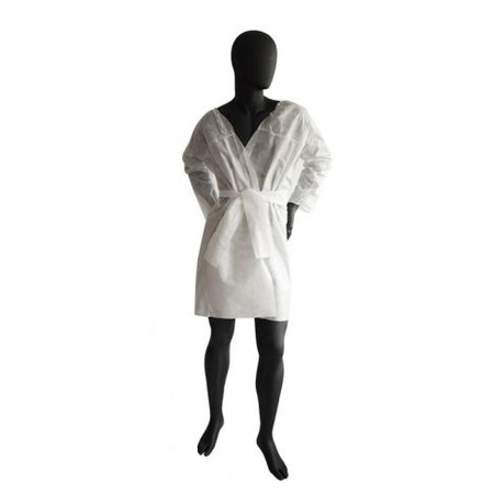 Szlafroki jednorazowe włóknina 5szt. 