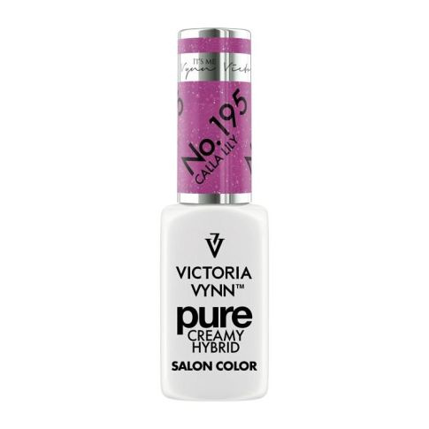 Victoria Vynn Pure Creamy Hybrid 195 CALLA LILY kremowy lakier hybrydowy 8ml 