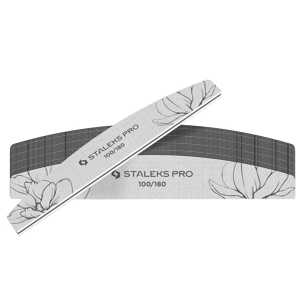 Staleks Pilnik Mineralny Półksiężyc Expert 40 100/180 Grit (25 szt.)