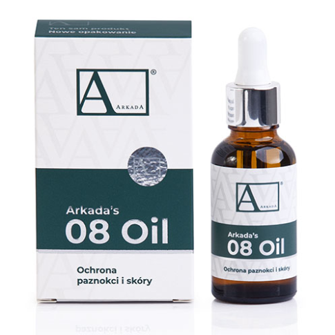 Arkada 08 Oil Płyn Ochronny Do Skóry Stóp i Paznokci 30 ml 