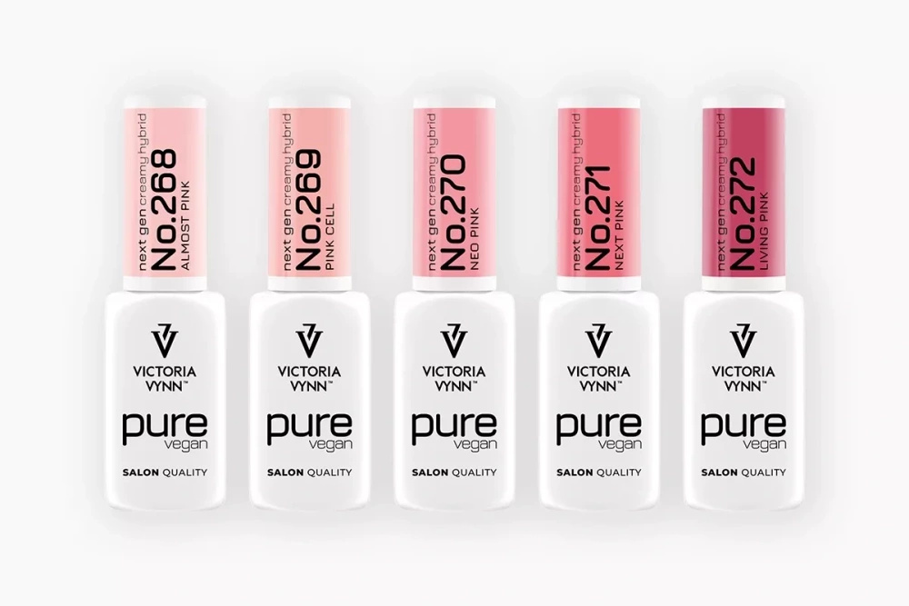 Victoria Vynn Zestaw Pure Vegan 268-272 Inside Color Pink