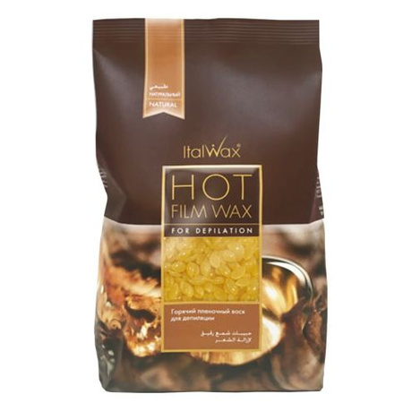 ItalWax Wosk Twardy w Granulkach Do Depilacji Bezpaskowej Naturalny 500g