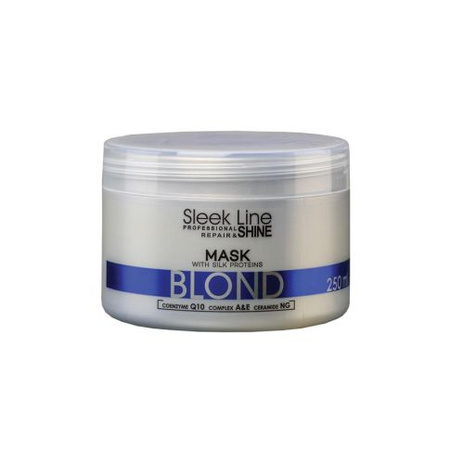 STAPIZ SLEEK LINE Maska do włosów BLOND 250ml