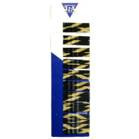 Wsuwki Złoto - Czarne Długie - Karbowane Bez Kulek 60mm 100 szt.