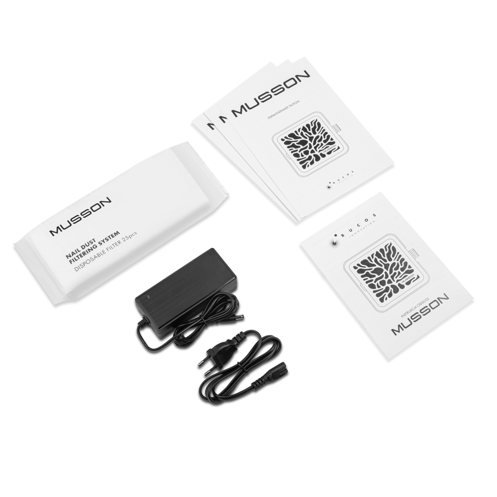 Bucos Musson X3 Silver Pochłaniacz z Filtrem Węglowym HEPA 72W