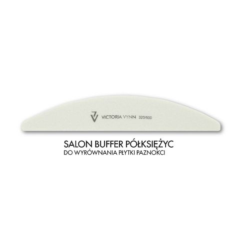 Victoria Vynn Salon buffer polerka półksiężyc 320/500 