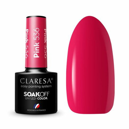 Claresa Lakier Hybrydowy Pink 536 5g