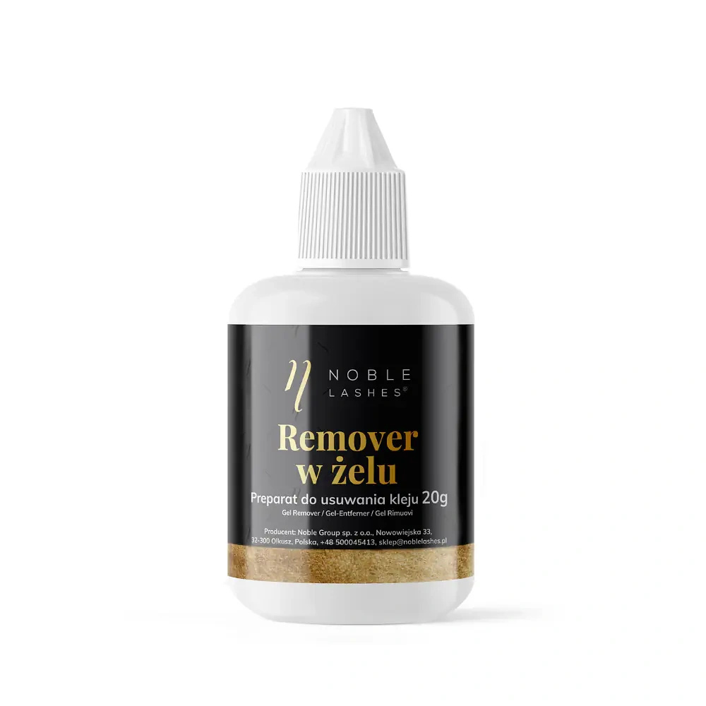 Noble Lashes Remover w Żelu Do Usuwania Kleju 20g