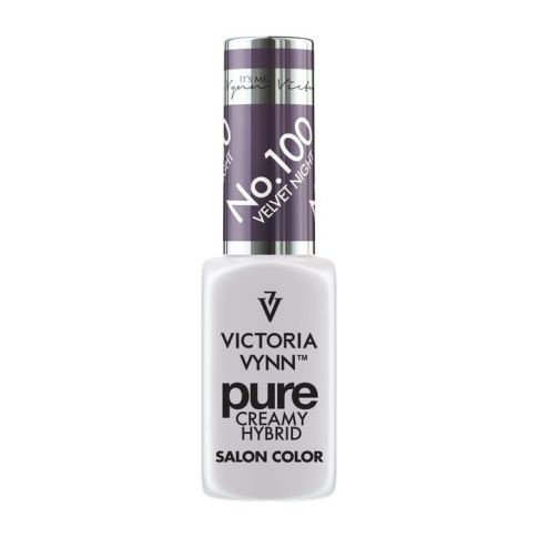 VICTORIA VYNN 100 Pure Creamy Hybrid Velvet Night kremowy Lakier hybrydowy 8ml 