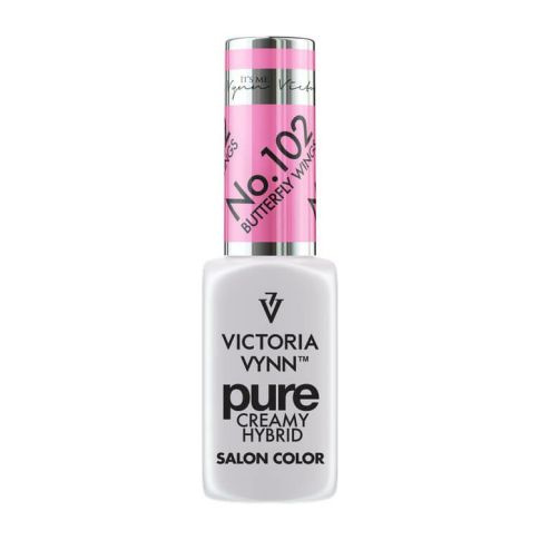 VICTORIA VYNN 102 Pure Creamy Hybrid Butterfly Wings kremowy Lakier hybrydowy 8m 