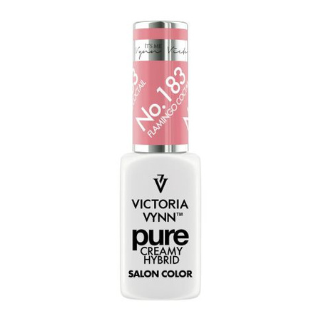 Victoria Vynn Pure Creamy Hybrid 183 FLAMINGO COCKTAIL kremowy lakier hybrydowy 8ml 