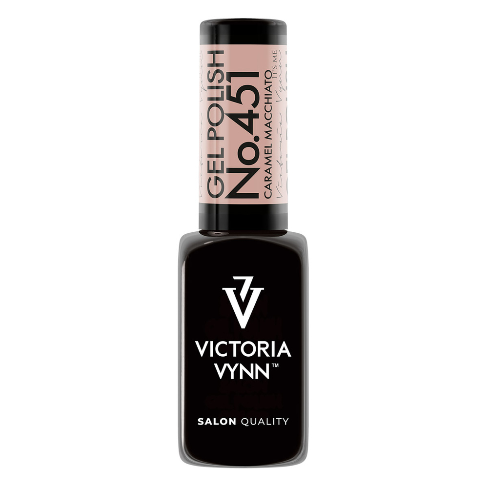 Victoria Vynn Gel Polish Color 451 Caramel Macchiato Lakier Hybrydowy 8 ml