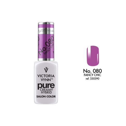 VICTORIA VYNN 080 Pure Creamy Hybrid Fancy Chic kremowy Lakier hybrydowy 8ml 
