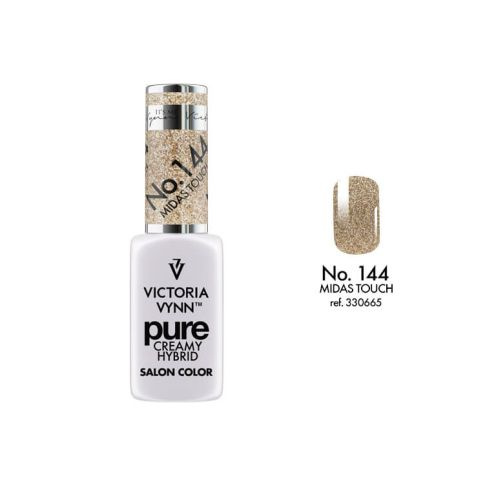 VICTORIA VYNN 144 Pure Creamy Hybrid Midas Touch kremowy Lakier hybrydowy 8ml 