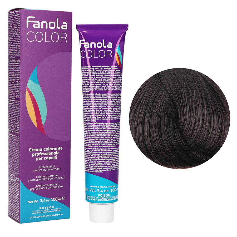 FANOLA 4.5 farba do włosów 100ml 