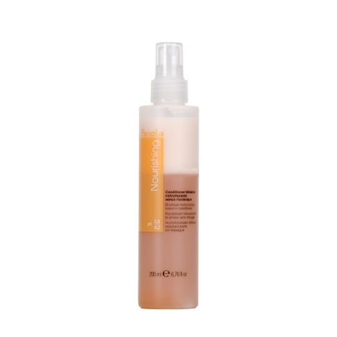 Fanola Nourishing Dwufazowa Odżywka bez Spłukiwania Nawilżająco-wygładzająca do Włosów Suchych 200 ml