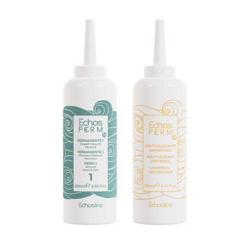 Echosline Perm P1 Zestaw Do Trwałej Ondulacji 100 ml + 120 ml