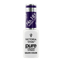 Victoria Vynn Pure Creamy Hybrid 185 IMPERIAL PURPLE kremowy lakier hybrydowy 8ml