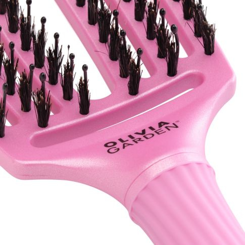 Olivia Garden Fingerbrush Arctic Lights Niebiański Róż Szczotka Do Włosów 