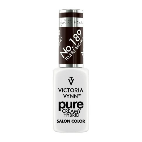 Victoria Vynn Pure Creamy Hybrid 189 TRUFFLE BROWN kremowy lakier hybrydowy 8ml 