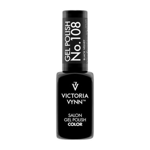 VICTORIA VYNN 108c Gel Polish Color Black Velvet Lakier hybrydowy 8ml