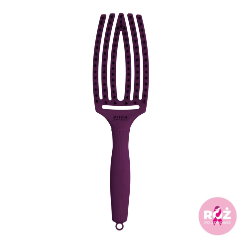 Olivia Garden Finger Brush Deep Purple Szczotka Do Włosów 