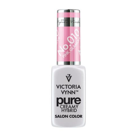 VICTORIA VYNN 010 Pure Creamy Hybrid Pink Glamour kremowy Lakier hybrydowy 8ml 