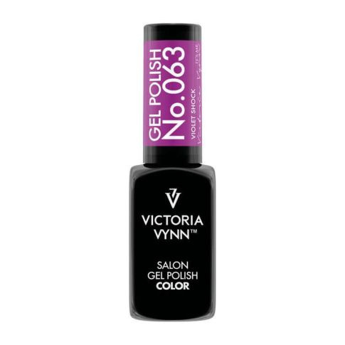 VICTORIA VYNN 063n Gel Polish Color Violet Shock Lakier hybrydowy 8ml 