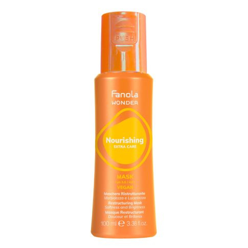 Fanola Wonder Nourishing Maska Intensywnie Nawilżająca do Włosów Bardzo Suchych i Zniszczonych 100 ml
