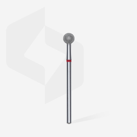 Staleks Frez Diamentowy Kulka Czerwona Expert Średnica 5mm